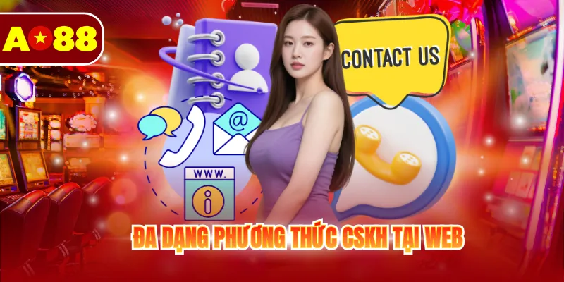 Đa dạng phương thức cskh tại web